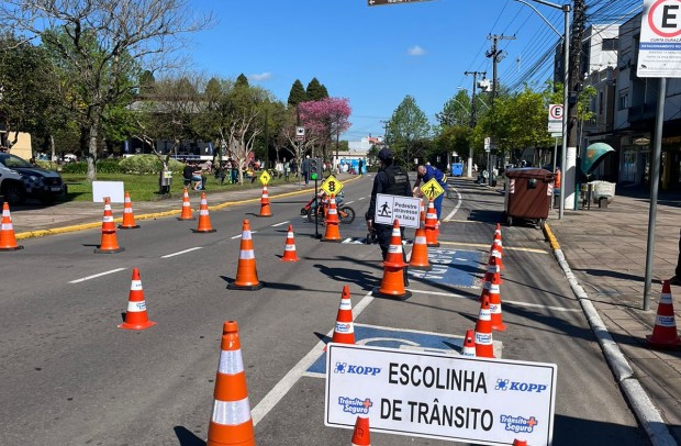 Escolinha de Trânsito.